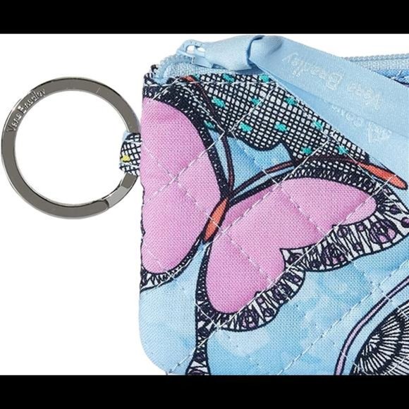 Brand New Vera Bradley Women's Cotton Zip Id Case Wallet - Picture 2 of 5